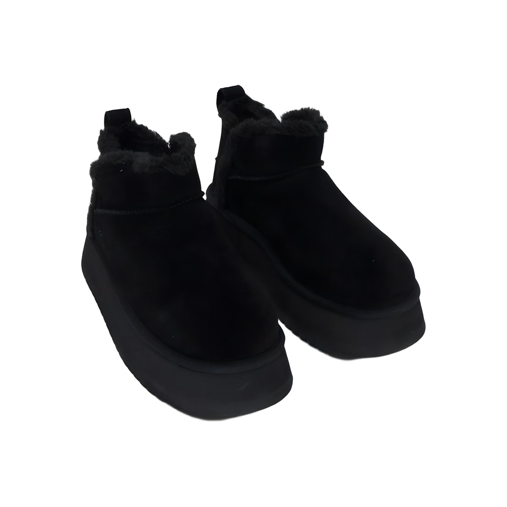 Koolaburra By UGG Womens Koola Mini Platform Boot Black Size 8M